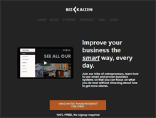 Tablet Screenshot of bizkaizen.com
